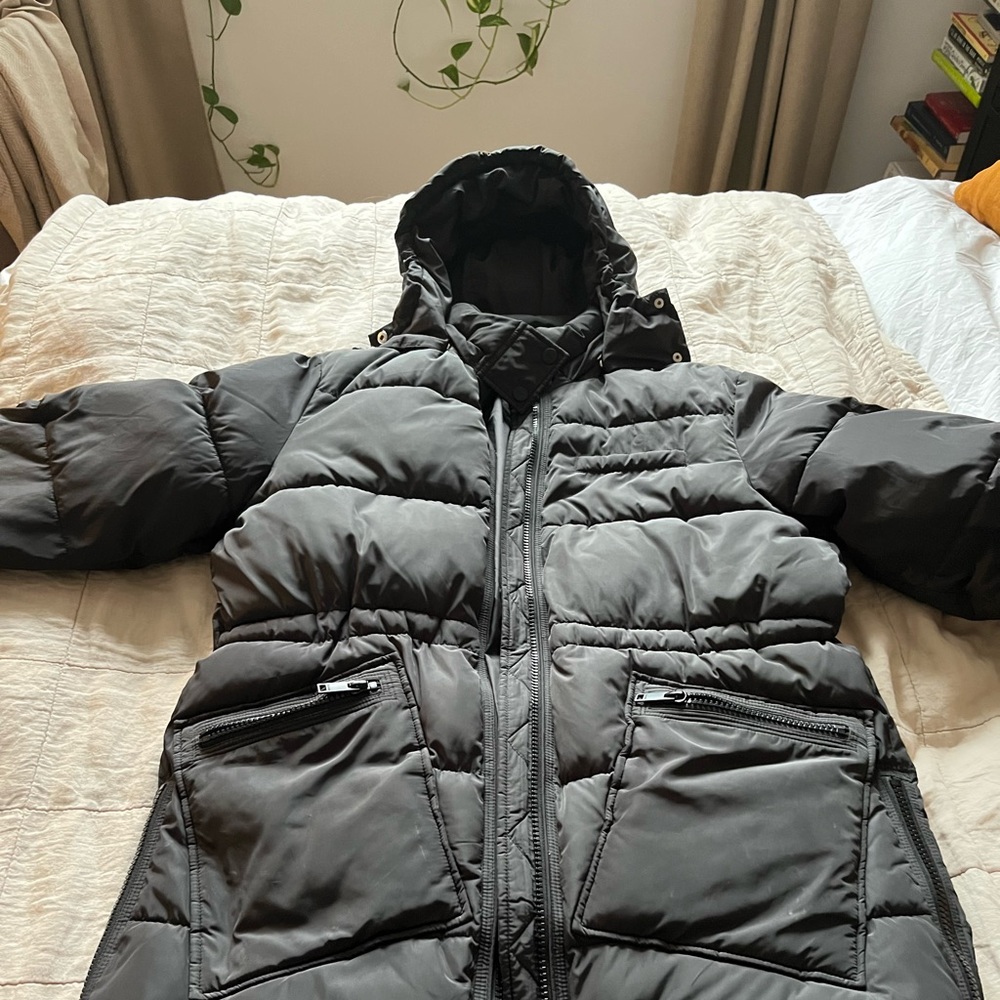 Ganni Oversized Midi Puffer Jacket